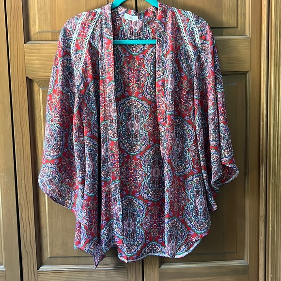 Tobi - multicolor kimono - Picture 1 of 3